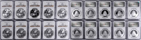 CHINA. Group of 10 Yuan (10 Pieces), 2007. Panda Series. All NGC MS-69 Certified.

KM-1706; PAN-432A.

Estimate: $400.00 - $600.00

2007年10元。熊貓系...