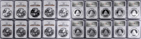 CHINA. Group of 10 Yuan (10 Pieces), 2007. Panda Series. All NGC MS-70 Certified.

KM-1706; PAN-432A.

Estimate: $600.00 - $900.00

2007年10元。熊貓系...