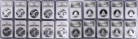 CHINA. Group of 10 Yuan (10 Pieces), 2008. Panda Series. All NGC MS-69 Certified.

KM-1814; PAN-495.

Estimate: $300.00 - $450.00

2008年10元。熊貓系列...