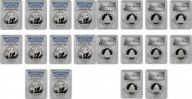 CHINA. Group of 10 Yuan (10 Pieces), 2012. Panda Series. All PCGS MS-69 Certified.

KM-2029; PAN-560A.

Estimate: $400.00 - $600.00

2012年10元。熊貓...
