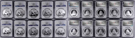 CHINA. Group of 10 Yuan (10 Pieces), 2014. Panda Series. All NGC MS-70 Certified.

KM-unlisted; PAN-610A. All "Early Releases".

Estimate: $300.00...