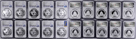 CHINA. Group of 10 Yuan (10 Pieces), 2018. Panda Series. All NGC MS-70 Certified.

KM-unlisted. "Early Releases" (9), and "First Day of Issue" (1). ...