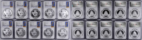 CHINA. Group of 10 Yuan (10 Pieces), 2018. Panda Series. All NGC MS-70 Certified.

KM-unlisted. All "First Day of Issue".

Estimate: $300.00 - $50...