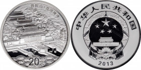 (t) CHINA. 20 Yuan, 2013. Sacred Buddhist Mountain Series II, Mt. Putuo. NGC PROOF-69 Ultra Cameo.

KM-Unlisted. Struck to commemorate the Puji Temp...