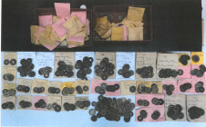 (t) CHINA. Northern, Southern and Qing Dynasty Group (Approximately 600 Pieces), 712-1850. Average Grade: VERY GOOD.

A interesting ancient type gro...