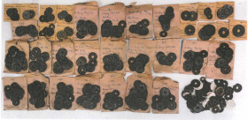 (t) CHINA. Northern, Southern and Qing Dynasty Group (Approximately 400 Pieces), 1067-1861. Average Grade: VERY GOOD.

A variety of types are observ...