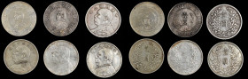 CHINA. Sextet of Dollars (6 Pieces), 1914-27. Average Grade: VERY FINE.

Dollars dated Year 3 (1914) (2), Year 9 (1920), Year 10 (1921), and ND (192...