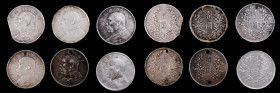 CHINA. Group of Yuan Shih-Kai Dollars (6 Pieces), 1914-21. Grade Range: VERY FINE Details.

Four Dollars dated Year 3 (1914), and two dated Year 10 ...