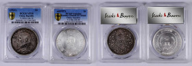 (t) CHINA. Duo of Republic Dollars (2 Pieces), 1921-27. Both PCGS Certified.

1) Year 10 (1921). PCGS VF-35. L&M-79; KM-Y-329.6. 2) ND (1927). PCGS ...