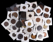 CHINA. Group of Minor Copper and Brass Issues (52 Pieces), Late 19th Century to 20th Century. Grade Range: FINE to EXTREMELY FINE.

A mixture of Pro...