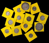 (t) CHINA. Group of Silver Issues (13 Pieces), 1910-40. Grade Range: VERY FINE to ABOUT UNCIRCULATED.

Group includes Year 3 (1914) and Year 10 (192...