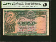 HONG KONG. Lot of (2). Hong Kong & Shanghai Banking Corporation. 10 Dollars, 1946-48. P-178d. PMG Very Fine 20 & 25.

Included in this lot are P-178...