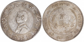 (t) CHINA. Dollar, ND (1927). PCGS VF-30.

cf. L&M-50-60 var. (for other imitations); cf. WS-0159 (for general imitation). "Military" or "Warlord" i...