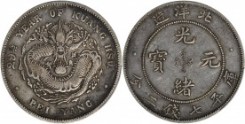 (t) CHINA. Chihli (Pei Yang). 7 Mace 2 Candareens (Dollar), Year 29 (1903). PCGS VF-30.

L&M-462; KM-Y-73; WS-0633. A wholesome and presentable exam...