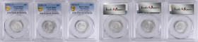 (t) CHINA. Fukien. Trio of 20 Cents (3 Pieces), Year 20 (1931). Each PCGS MS-61 Certified.

L&M-852; KM-Y-389.3; WS-1063. Canton Martyr's Memorial t...