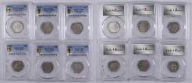 (t) CHINA. Fukien. Group of 20 Cents (6 Pieces), 1912-23. All PCGS Certified.

An interesting gathering with mostly different varieties, but does in...