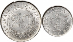 CHINA. Kwangsi. 20 Cents, Year 16 (1927). PCGS MS-63.

L&M-175; KM-Y-415b. Bright, purely argent surfaces showcase frosty luster that is exceptional...