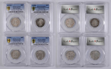 (t) CHINA. Kwangsi. Quartet of Mixed Date 20 Cents (4 Pieces), Years 13-16 (1924-27). All PCGS Certified.

An interesting gathering with lots of var...