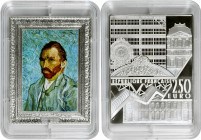 FRANCE. Rectangular 250 Euros Colorized Proof, 2020. Grade: CHOICE PROOF.

KM-unlisted. 1/2 kg silver. Mintage: 300. A 90x69 mm coin with rendition ...