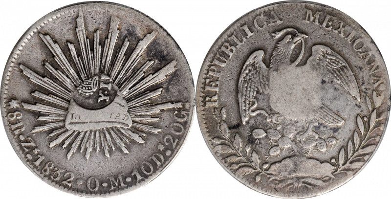 PHILIPPINES. Philippines - Mexico. 8 Reales, ND (1834-37). Manila Mint. Isabel I...