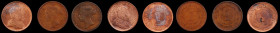 STRAITS SETTLEMENTS. Quartet of Cents (4 Pieces), 1877-1903. Grade Range: VERY FINE to UNCIRCULATED.

Included are circulated pieces from 1877 and 1...
