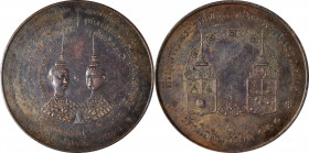 THAILAND. Blessing Ceremony Bronze Medal, RS 110 (1891). Rama V. Grade: EXTREMELY FINE.

Weight: 40 gms. "Golden Name Tablet - Prince Paripatra and ...