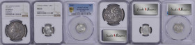 MIXED LOTS. Trio of Silver Types (3 Pieces). 1821. All NGC or PCGS Certified.

1) Great Britain. Crown. 1821. George IV. NGC EF Details--Polished. D...