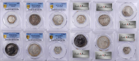 MIXED LOTS. Group of World Silver Coins (6 Pieces), 1794-1936. All PCGS Certified.

Types from Australia, Netherlands (2), Philippines (2), and Russ...