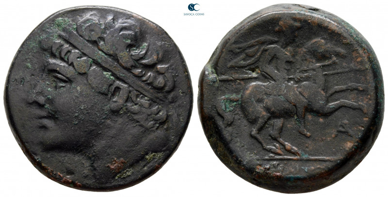 Sicily. Syracuse. Hieron II 275-215 BC. 
Bronze Æ

27 mm, 18,01 g



very...