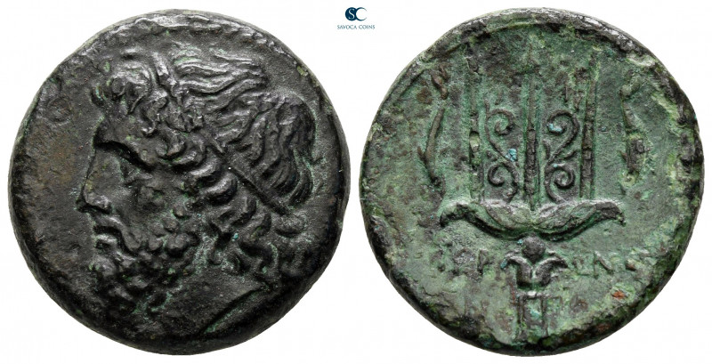 Sicily. Syracuse. Hieron II 275-215 BC. 
Litra Æ

22 mm, 8,32 g



very f...