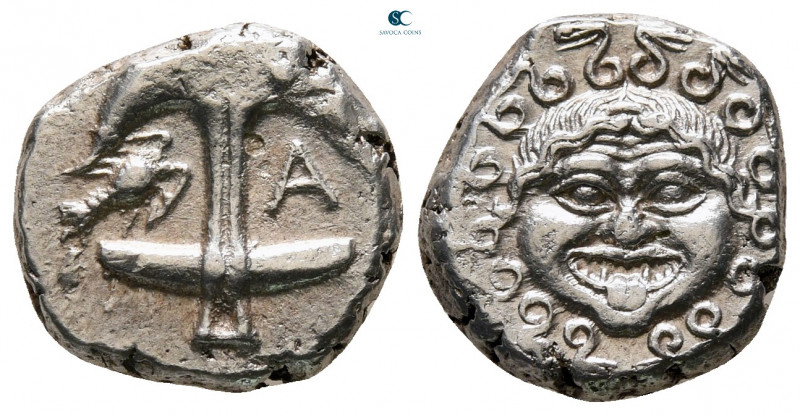Thrace. Apollonia Pontica circa 480-450 BC. 
Drachm AR

14 mm, 3,42 g



...