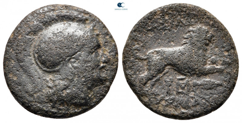 Kings of Thrace. Lysimacheia. Macedonian. Lysimachos 305-281 BC. 
Bronze Æ

2...