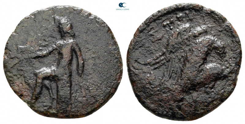 Moesia. Istrus circa 200-100 BC. 
Bronze Æ

19 mm, 2,94 g



nearly very ...