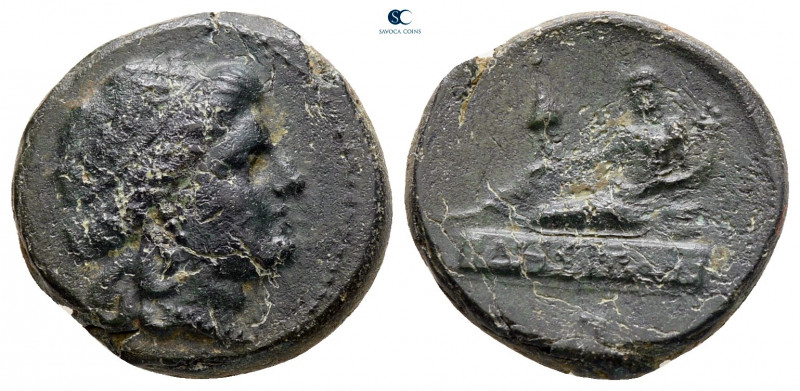Moesia. Odessos circa 280-250 BC. 
Bronze Æ

16 mm, 3,59 g



very fine