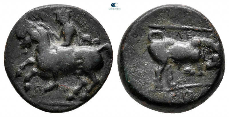 Thessaly. Krannon circa 350-300 BC. 
Bronze Æ

15 mm, 2,50 g



very fine...