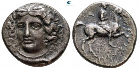Thessaly. Larissa circa 369-360 BC. Drachm AR