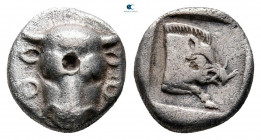Phokis. Federal Coinage circa 478-460 BC. Obol AR