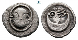 Boeotia. Thespiae circa 400-350 BC. Obol AR