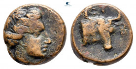 Euboea. Histiaia circa 300-200 BC. Bronze Æ