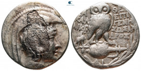 Attica. Athens circa 165-42 BC. Tetradrachm AR