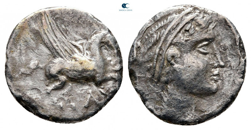 Corinthia. Corinth circa 300-275 BC. 
Triobol AR

13 mm, 1,11 g



nearly...