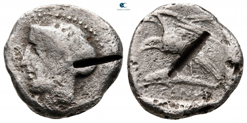 Paphlagonia. Sinope circa 350-300 BC. 
Drachm AR

15 mm, 4,84 g



fine