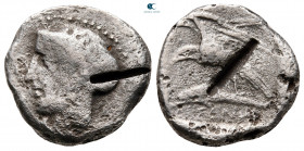Paphlagonia. Sinope circa 350-300 BC. Drachm AR