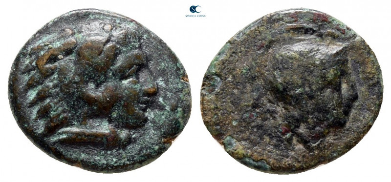 Mysia. Pergamon circa 310-282 BC. 
Bronze Æ

12 mm, 1,06 g



very fine