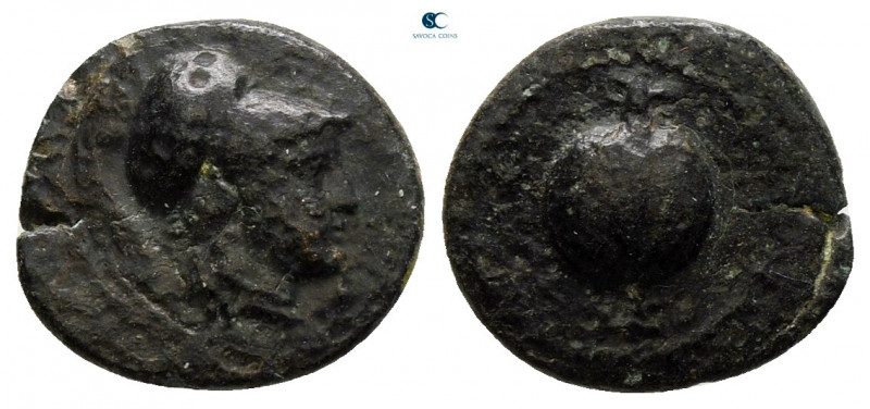 Pamphylia. Side circa 200-0 BC. 
Bronze Æ

12 mm, 1,03 g



very fine