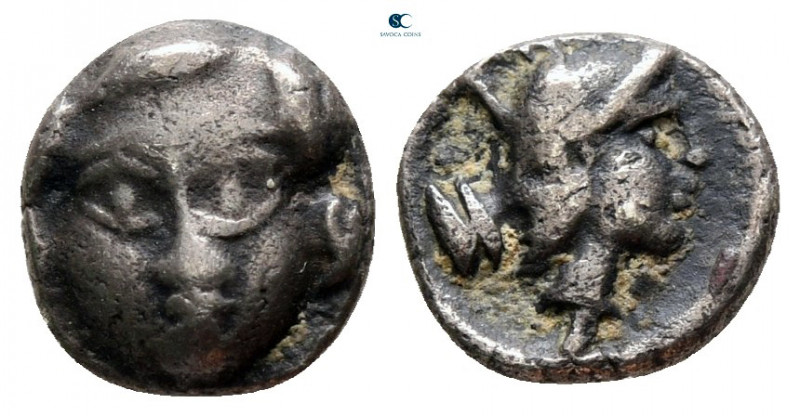 Pisidia. Selge circa 350-300 BC. 
Obol AR

9 mm, 0,77 g



very fine