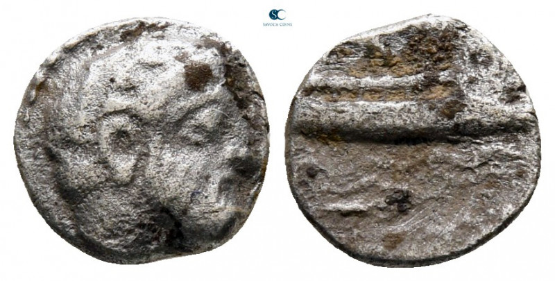 Phoenicia. Arados circa 380-350 BC. 
Obol AR

9 mm, 0,71 g



nearly very...