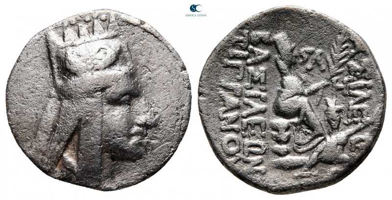 Kings of Armenia. Artaxata. Tigranes II "the Great" 95-56 BC. 
Drachm AR

16 ...