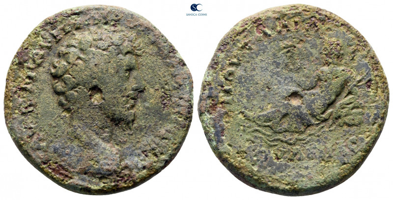 Thrace. Pautalia. Marcus Aurelius AD 161-180. 
Bronze Æ

25 mm, 9,62 g


...