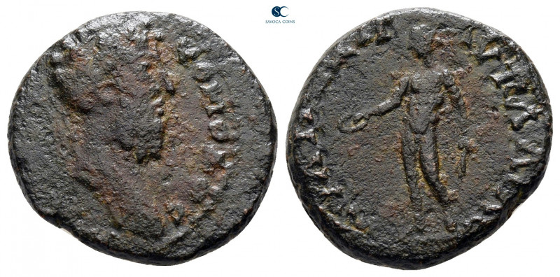 Thrace. Pautalia. Commodus AD 180-192. 
Bronze Æ

16 mm, 4,27 g



nearly...